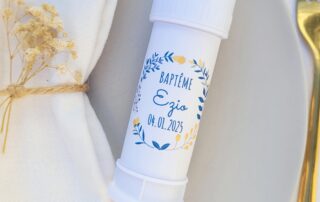 cadeaux invité baptême à personnaliser