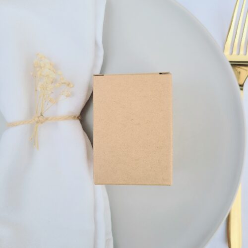 boite à bougie sur table