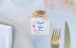bougie parfumée personnalisée