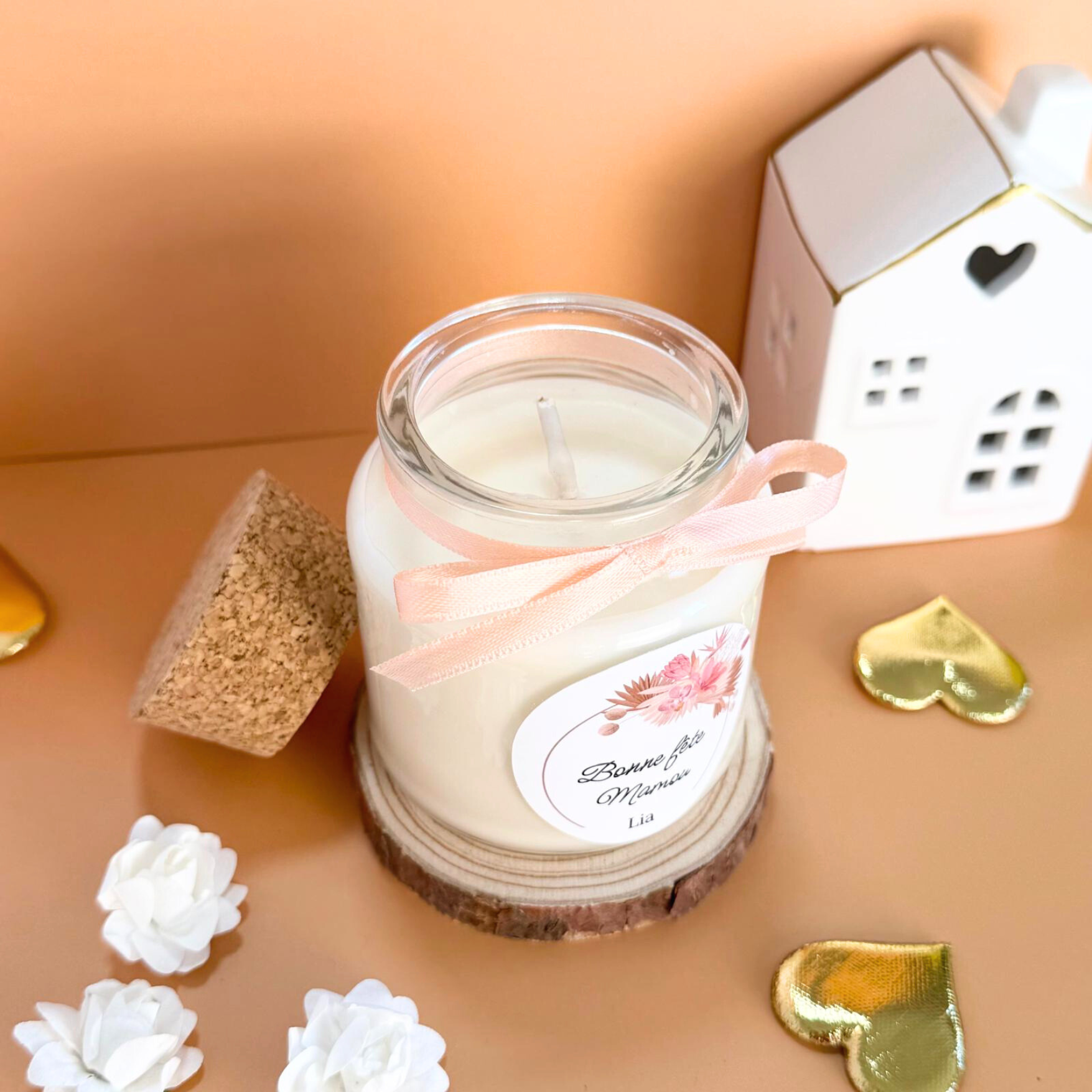 bougie personnalisable