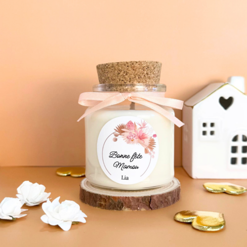 bougie personnalisable en ligne