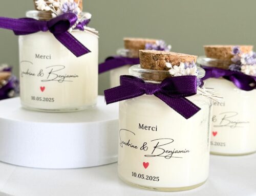 Bougies de mariage personnalisées à Paris