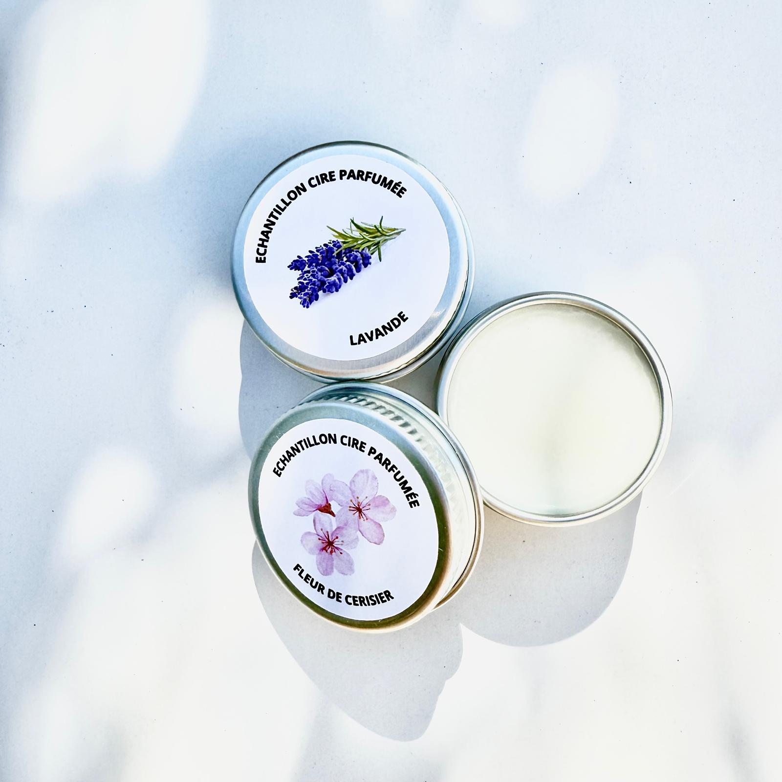 Echantillon cire parfumée