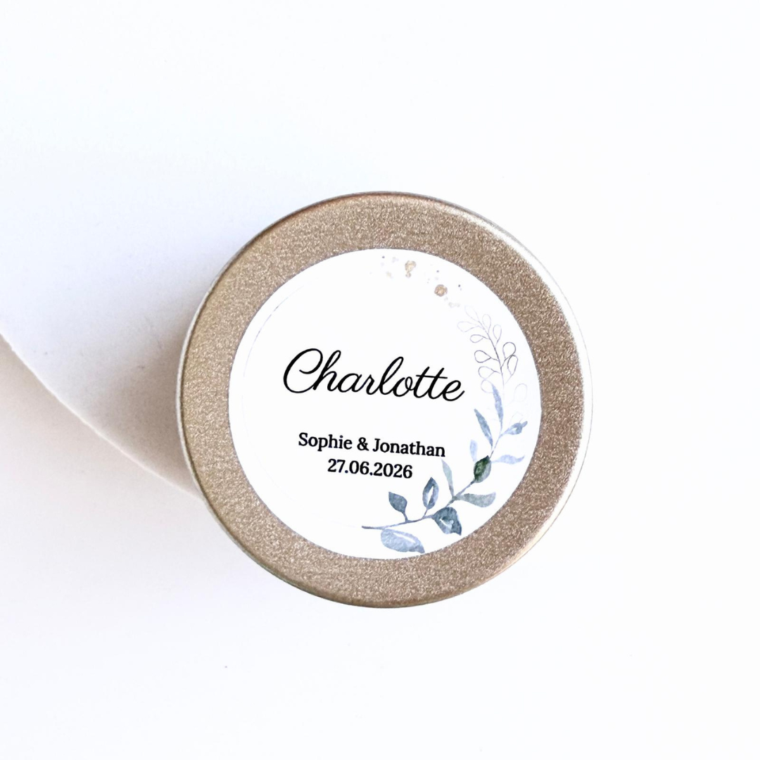 bougie cadeau invité mariage baptême