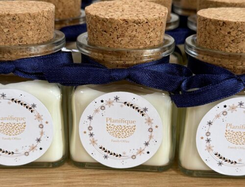 Goodies personnalisées – Planifique Family Office