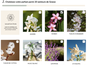 choisir son parfum pour sa bougie personnalisée