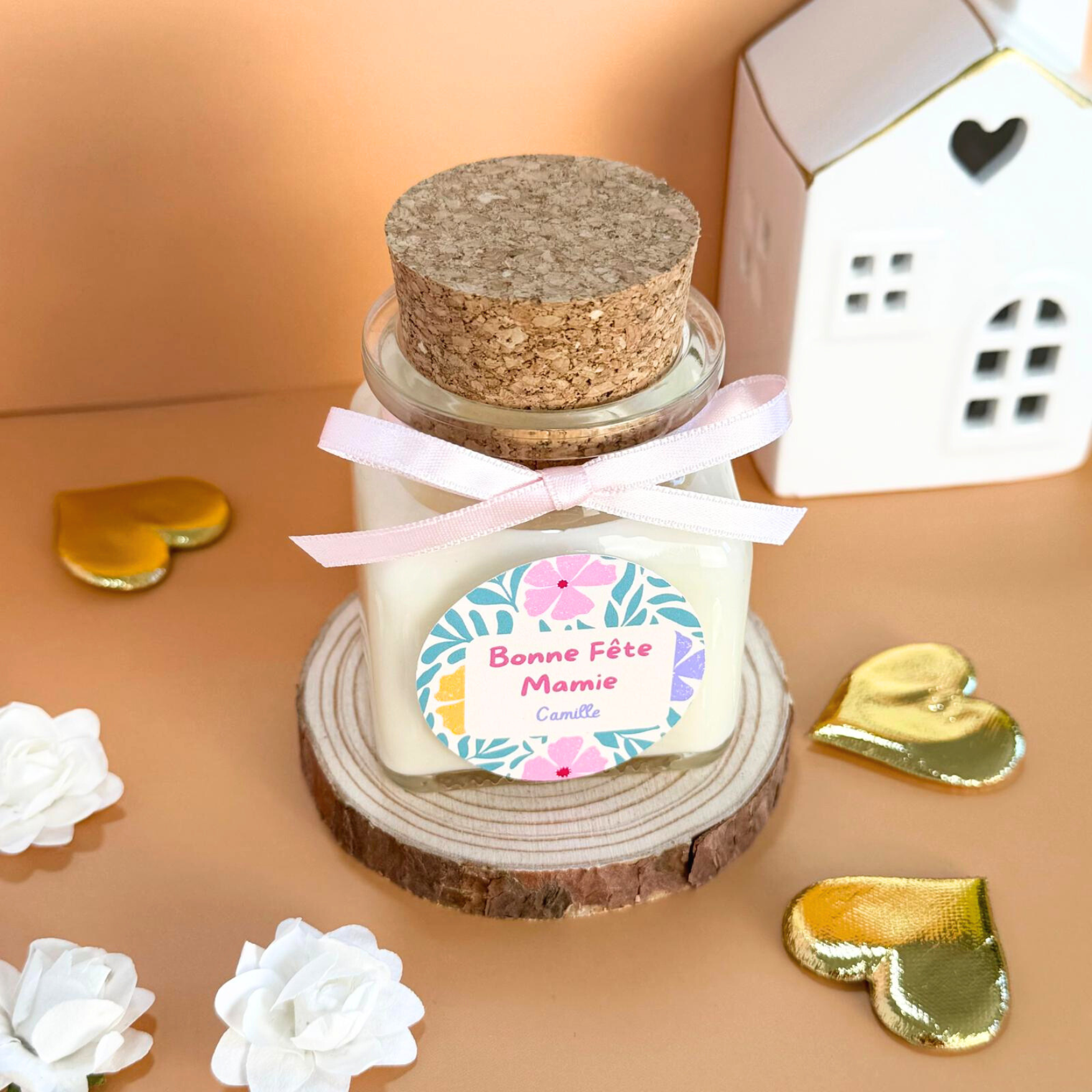bougie à offrir mamie