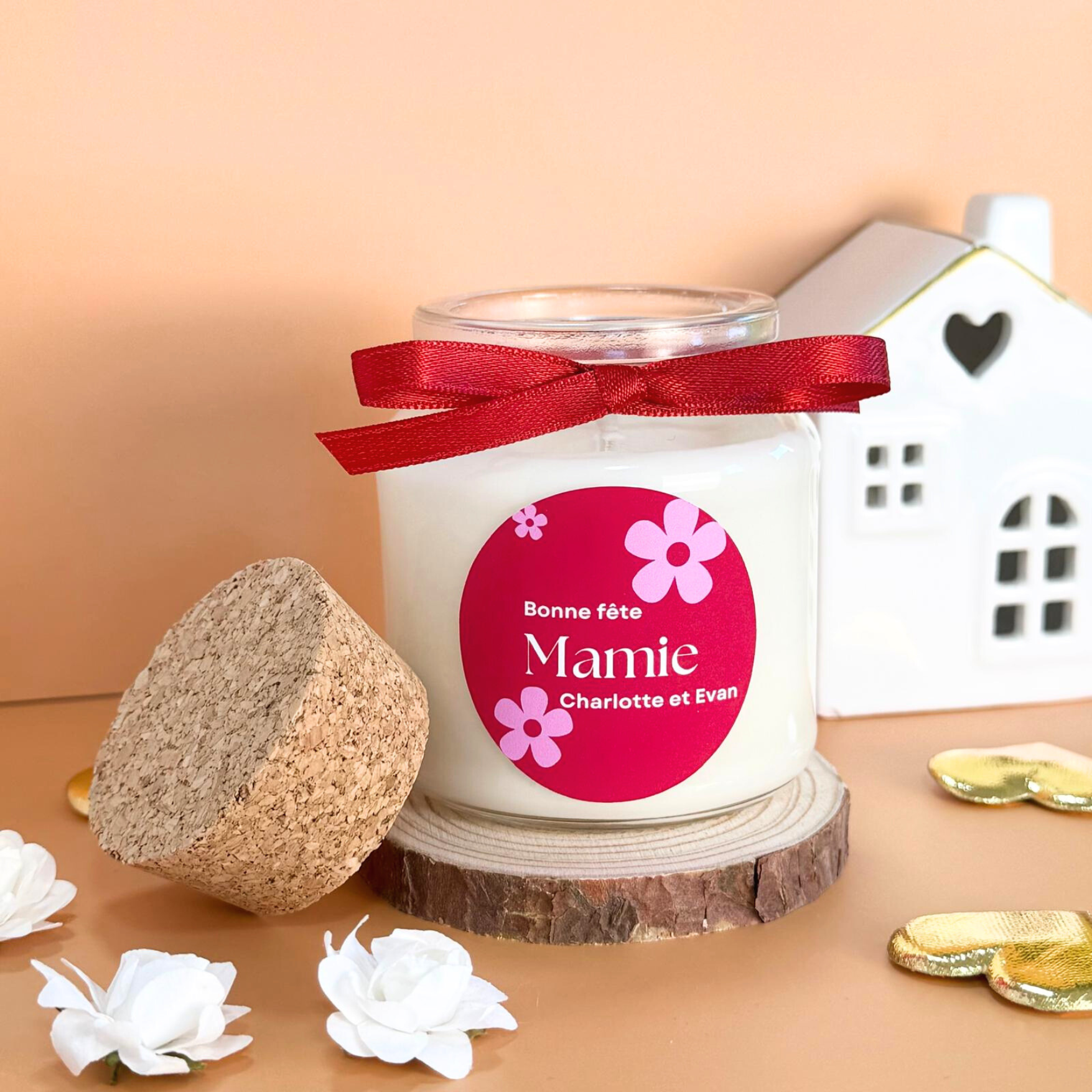 bougie personnalisable en ligne tendance