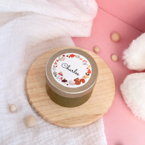 petite bougie prénom bébé